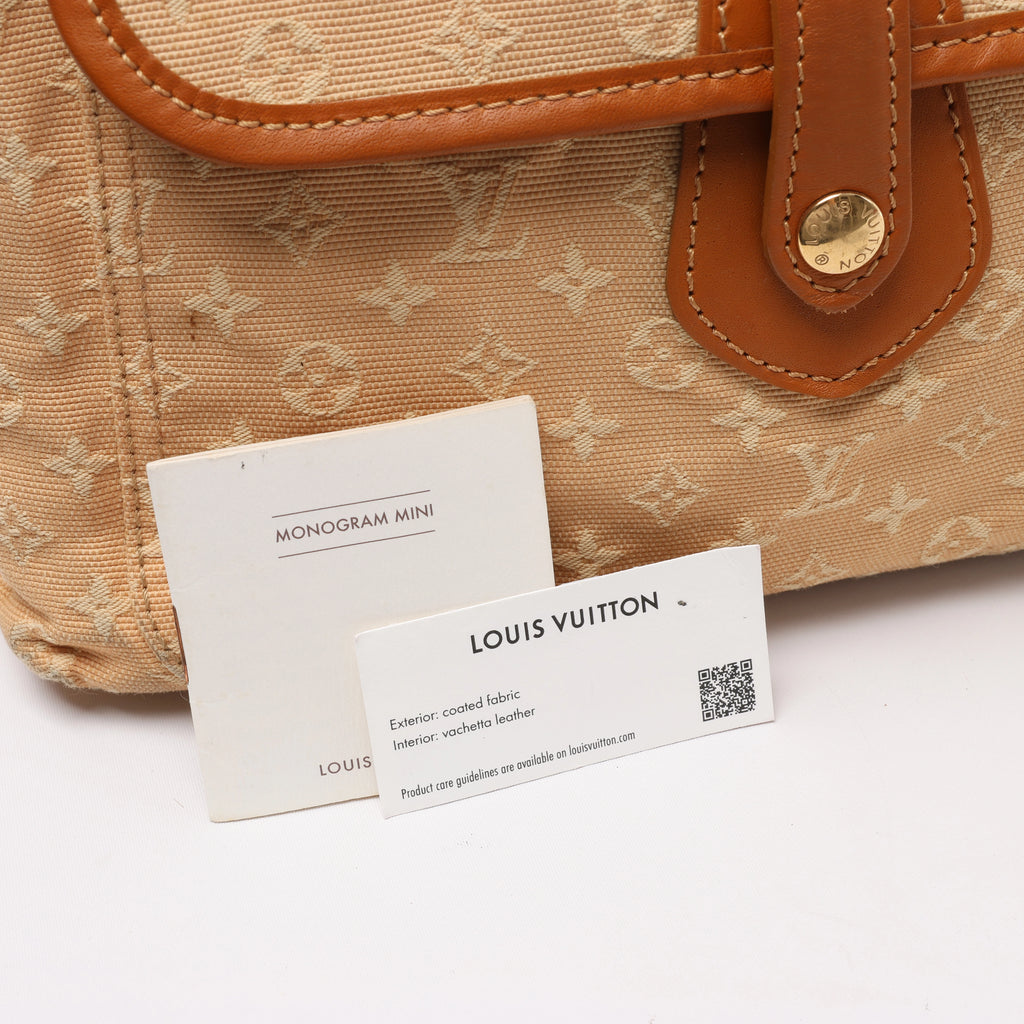 Bolso de hombro Louis Vuitton Ambre MM de vinilo Cabas con monograma en marrón M92501