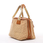 Bolso de hombro Louis Vuitton Ambre MM de vinilo Cabas con monograma en marrón M92501