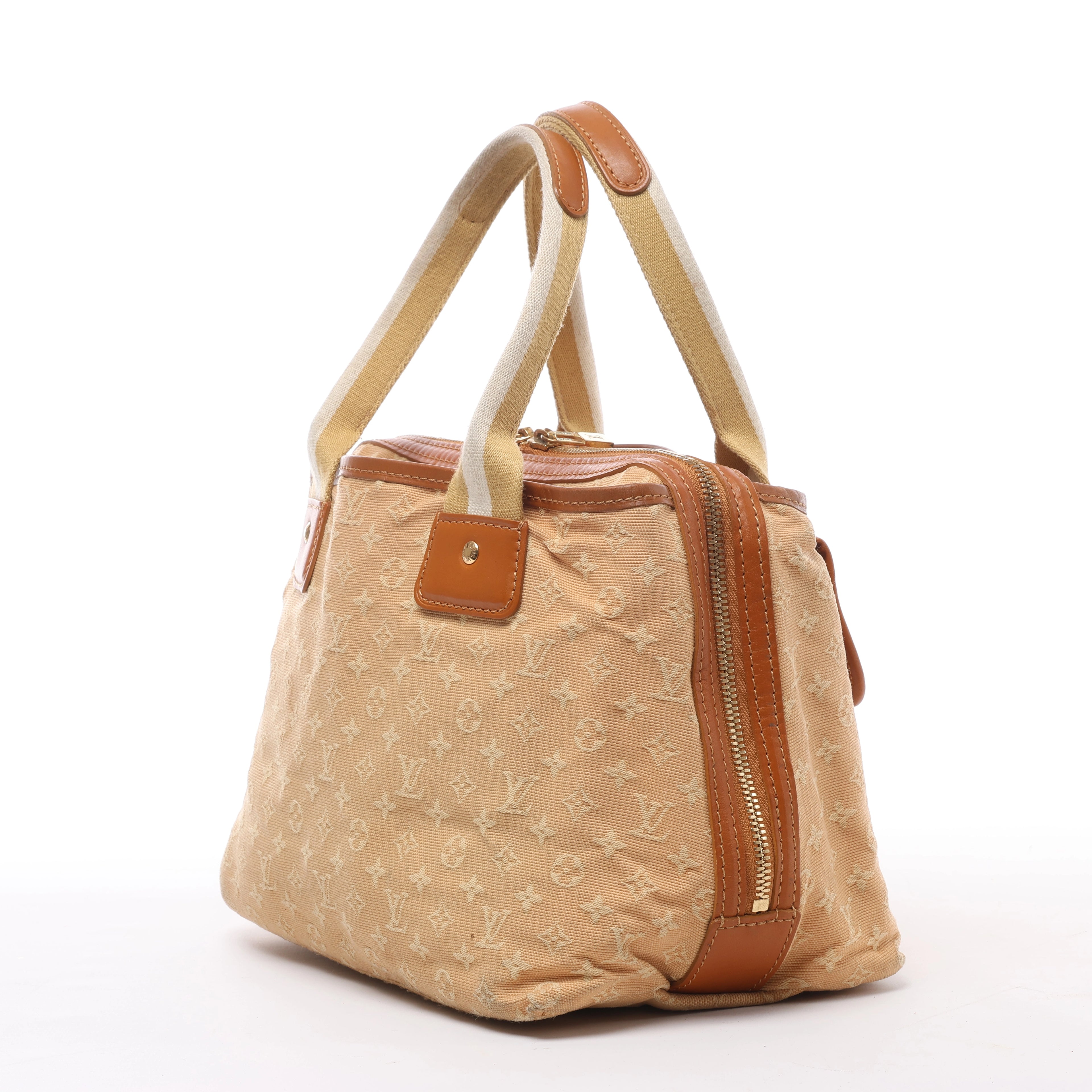 Bolso de hombro Louis Vuitton Ambre MM de vinilo Cabas con monograma en marrón M92501