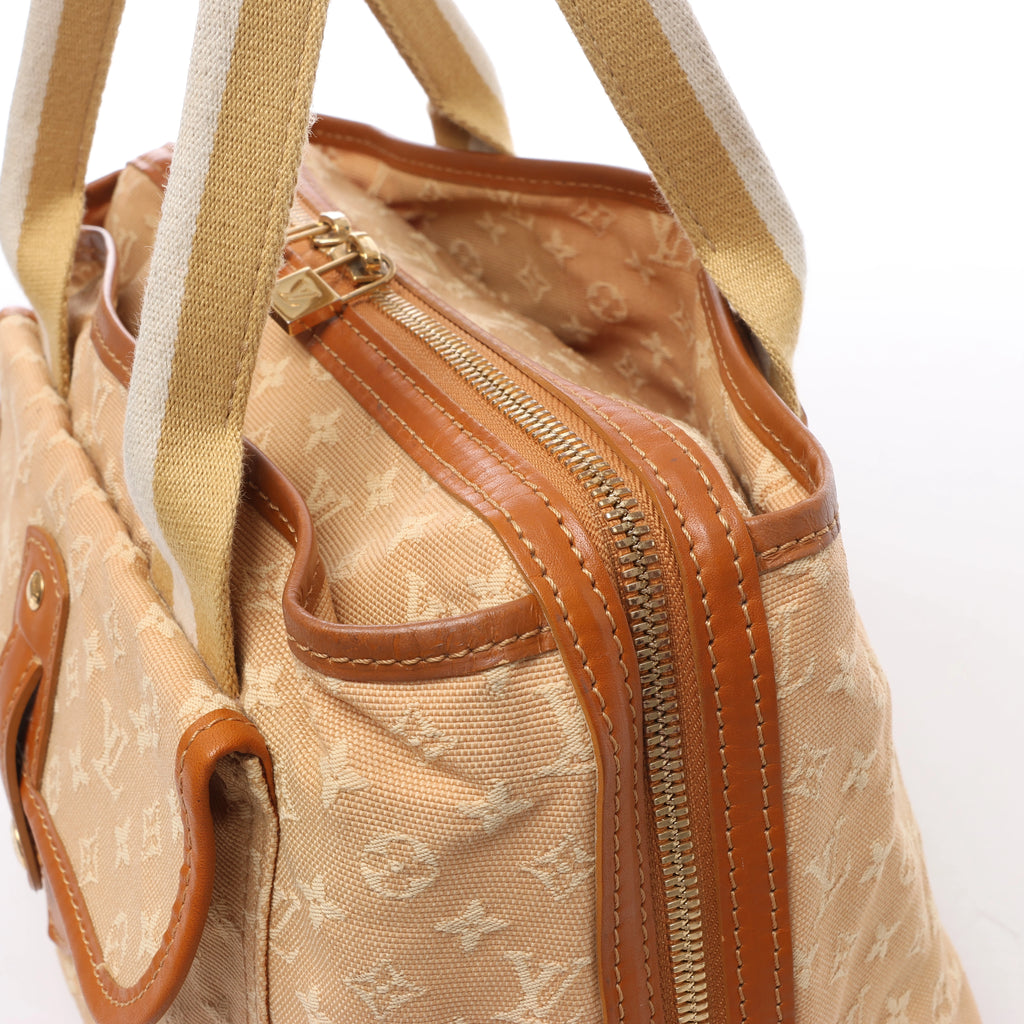 Bolso de hombro Louis Vuitton Ambre MM de vinilo Cabas con monograma en marrón M92501