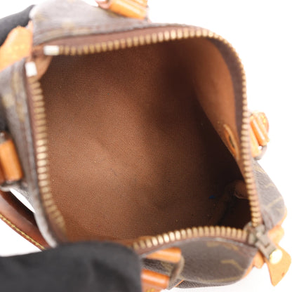 Louis Vuitton Speedy Nano Monogram Handbag in Brown M41534