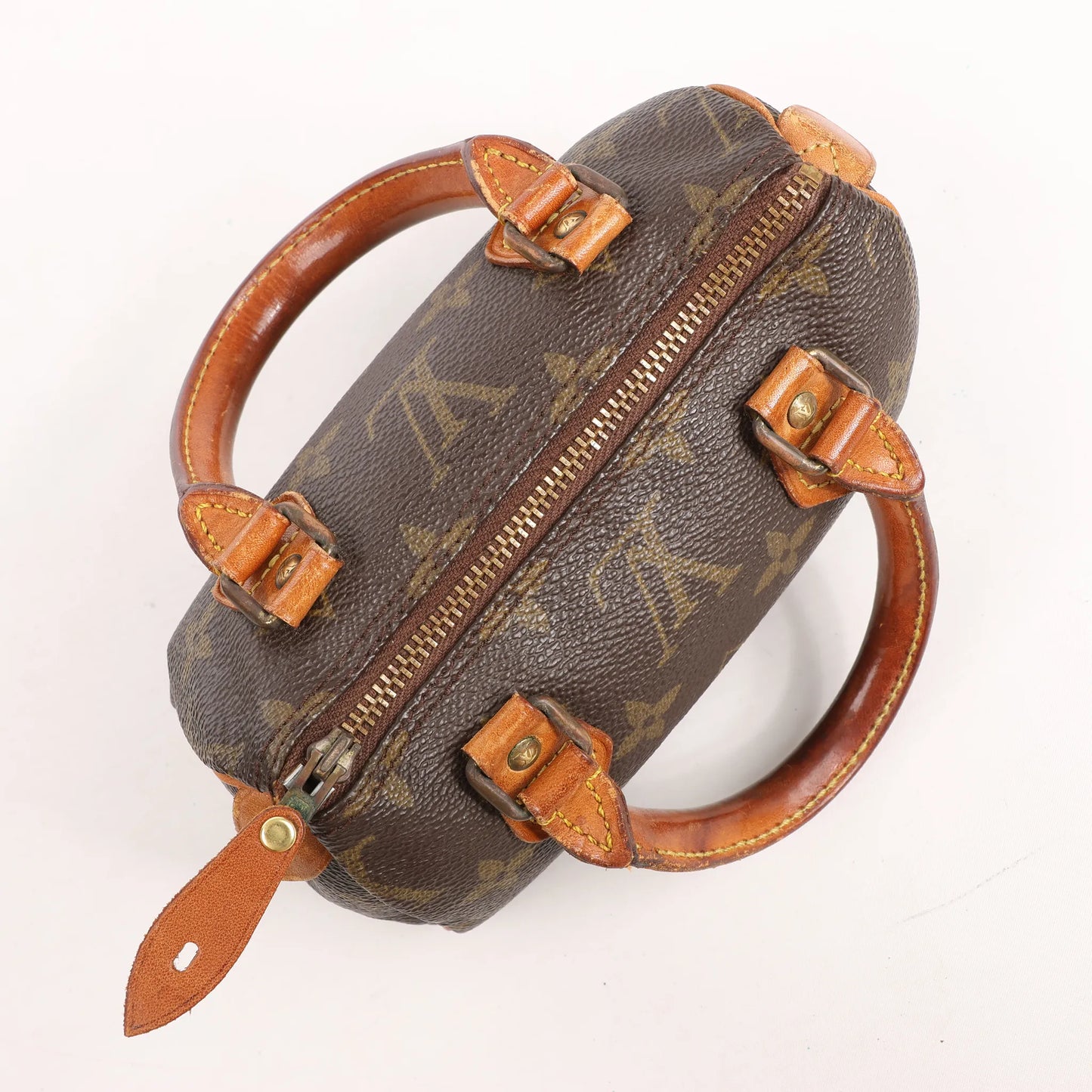 Louis Vuitton Speedy Nano Monogram Handbag in Brown M41534