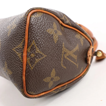 Louis Vuitton Speedy Nano Monogram Handbag in Brown M41534