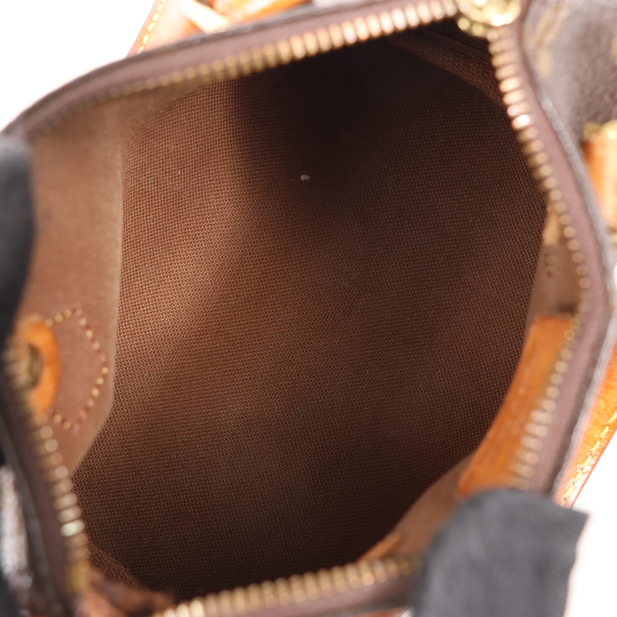 Louis Vuitton Speedy Nano Monogram Handbag in Brown M41534