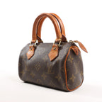 Louis Vuitton Speedy Nano Monogram Handbag in Brown M41534