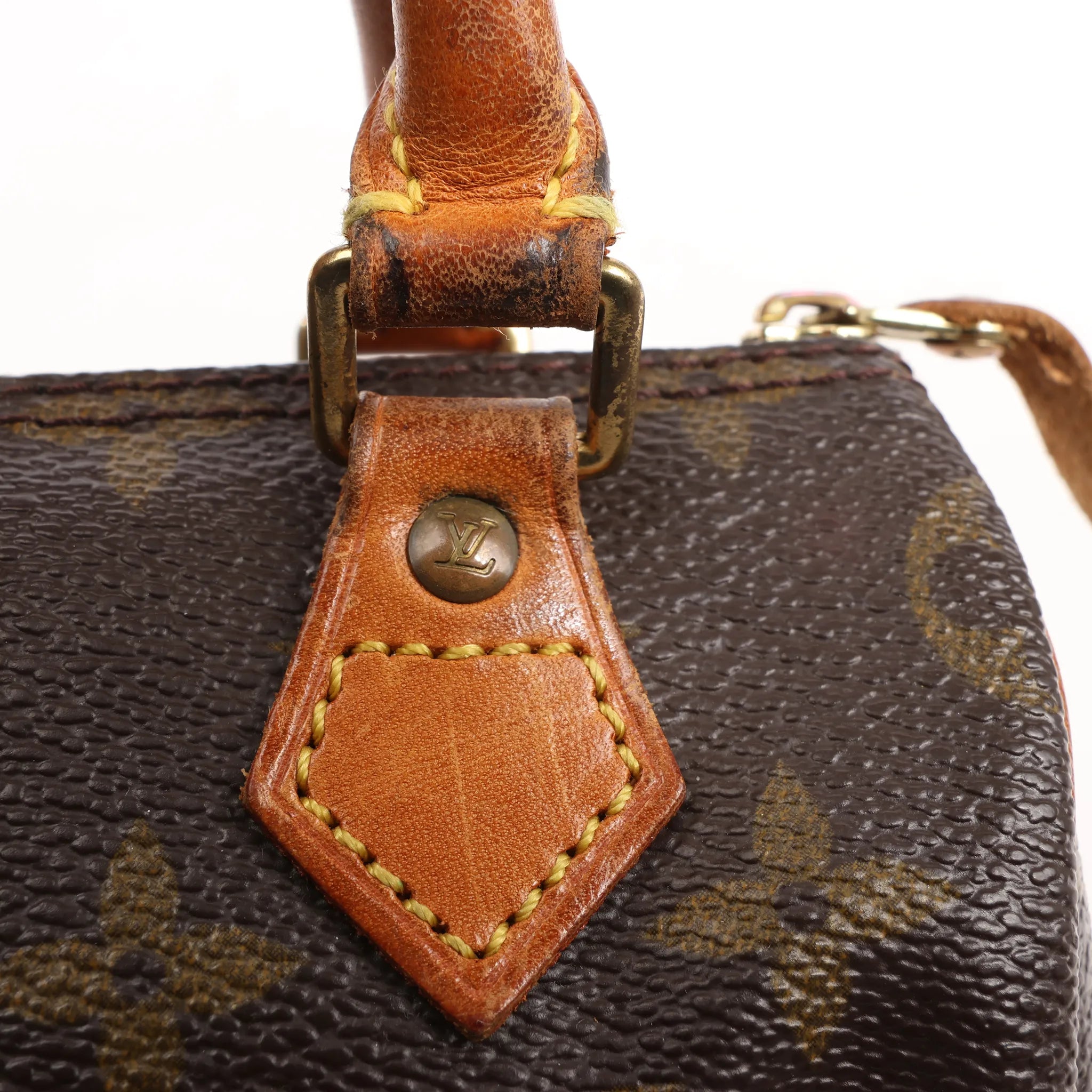Louis Vuitton Speedy Nano Monogram Handbag in Brown M41534