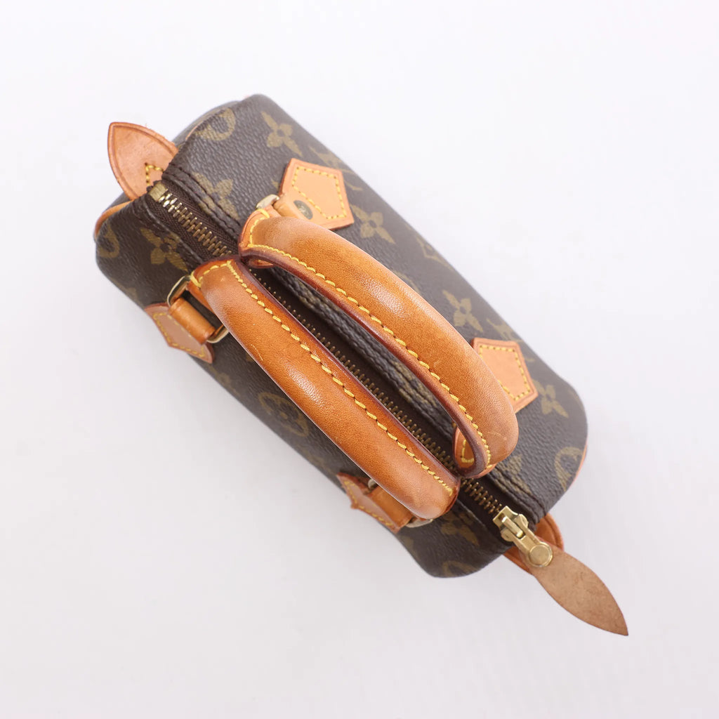 Louis Vuitton Speedy Nano Monogram Handbag in Brown M41534