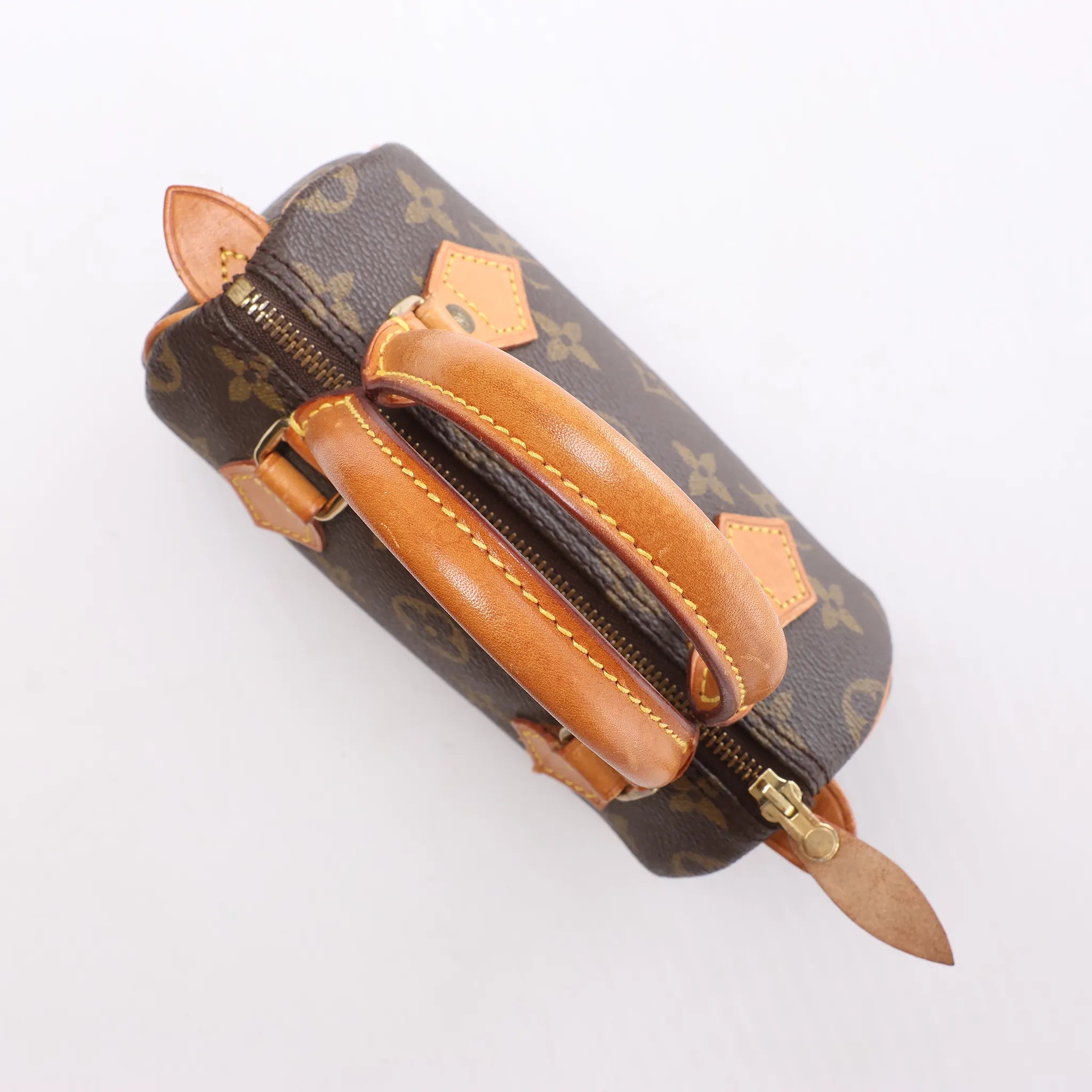 Louis Vuitton Speedy Nano Monogram Handbag in Brown M41534