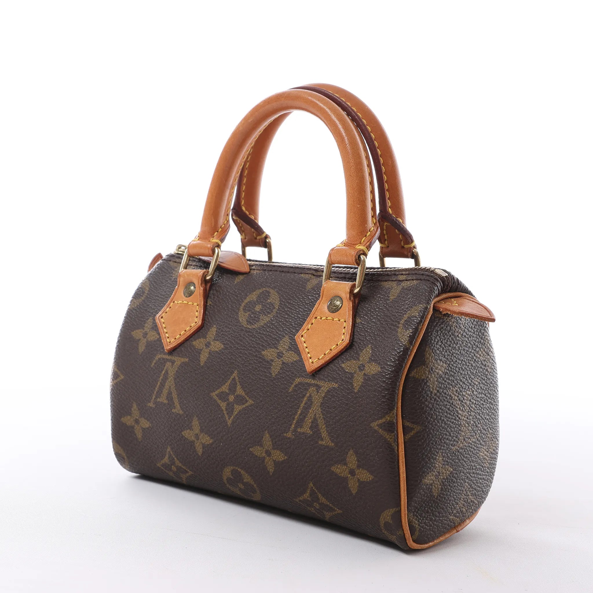 Louis Vuitton Speedy Nano Monogram Handbag in Brown M41534