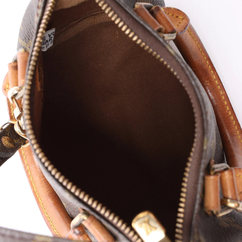 Louis Vuitton Speedy Nano Monogram 2Way Handbag in Brown M41534