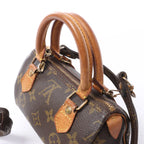Louis Vuitton Speedy Nano Monogram 2Way Handbag in Brown M41534