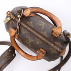 Louis Vuitton Speedy Nano Monogram 2Way Handbag in Brown M41534