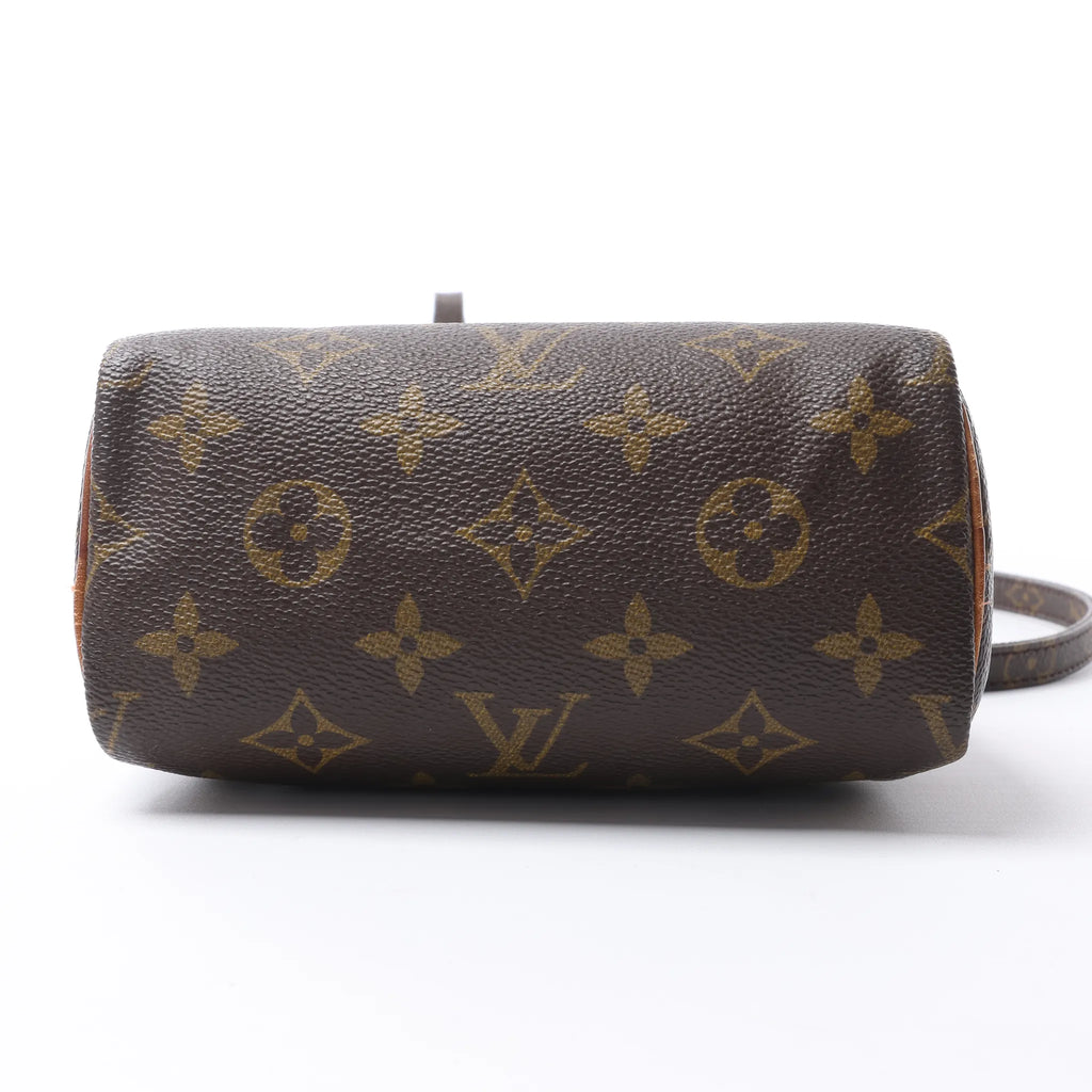 Louis Vuitton Speedy Nano Monogram 2Way Handbag in Brown M41534