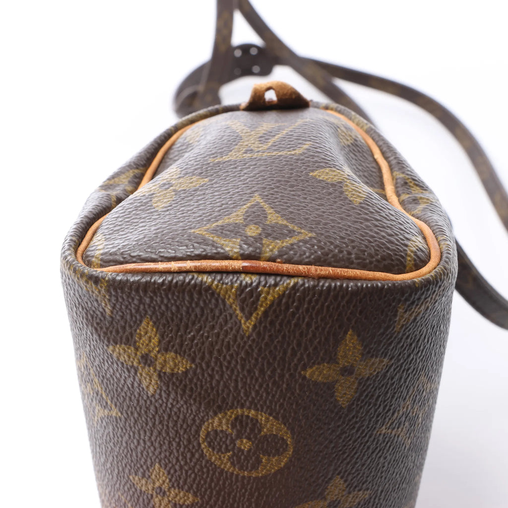 Louis Vuitton Speedy Nano Monogram 2Way Handbag in Brown M41534