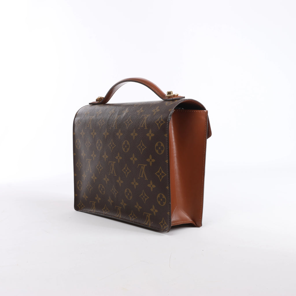 Bolso de mano Louis Vuitton Monceau Monogram Canvas 2Way en marrón M51185