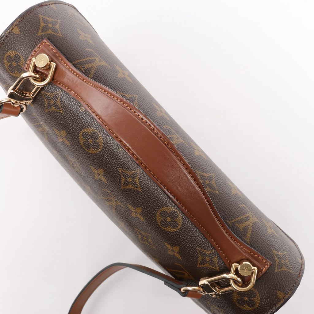 Louis Vuitton Monceau Monogram Canvas 2Way Handbag in Brown M51185