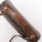 Louis Vuitton Monceau Monogram Canvas 2Way Handbag in Brown M51185