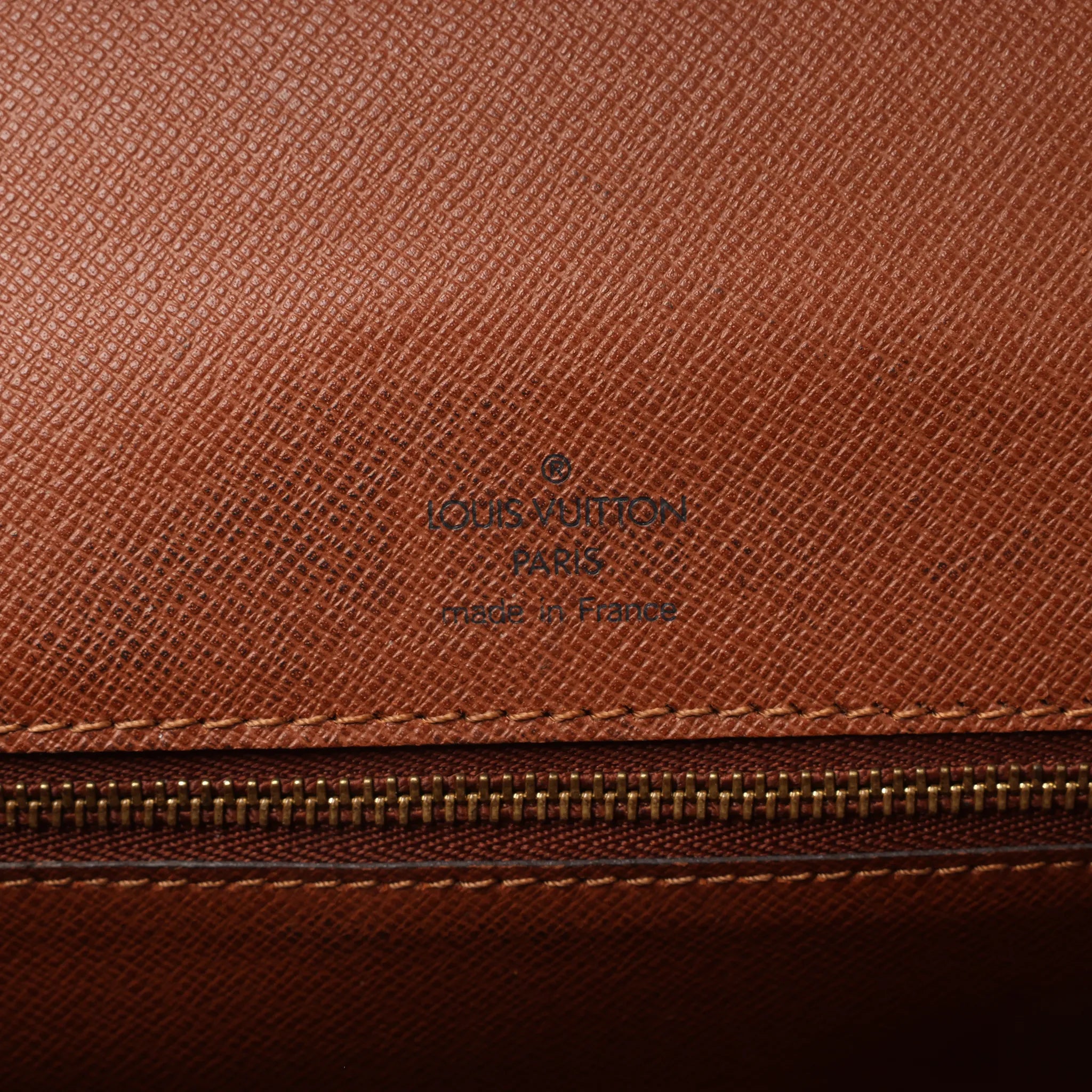 Louis Vuitton Monceau Monogram Canvas 2Way Handbag in Brown M51185