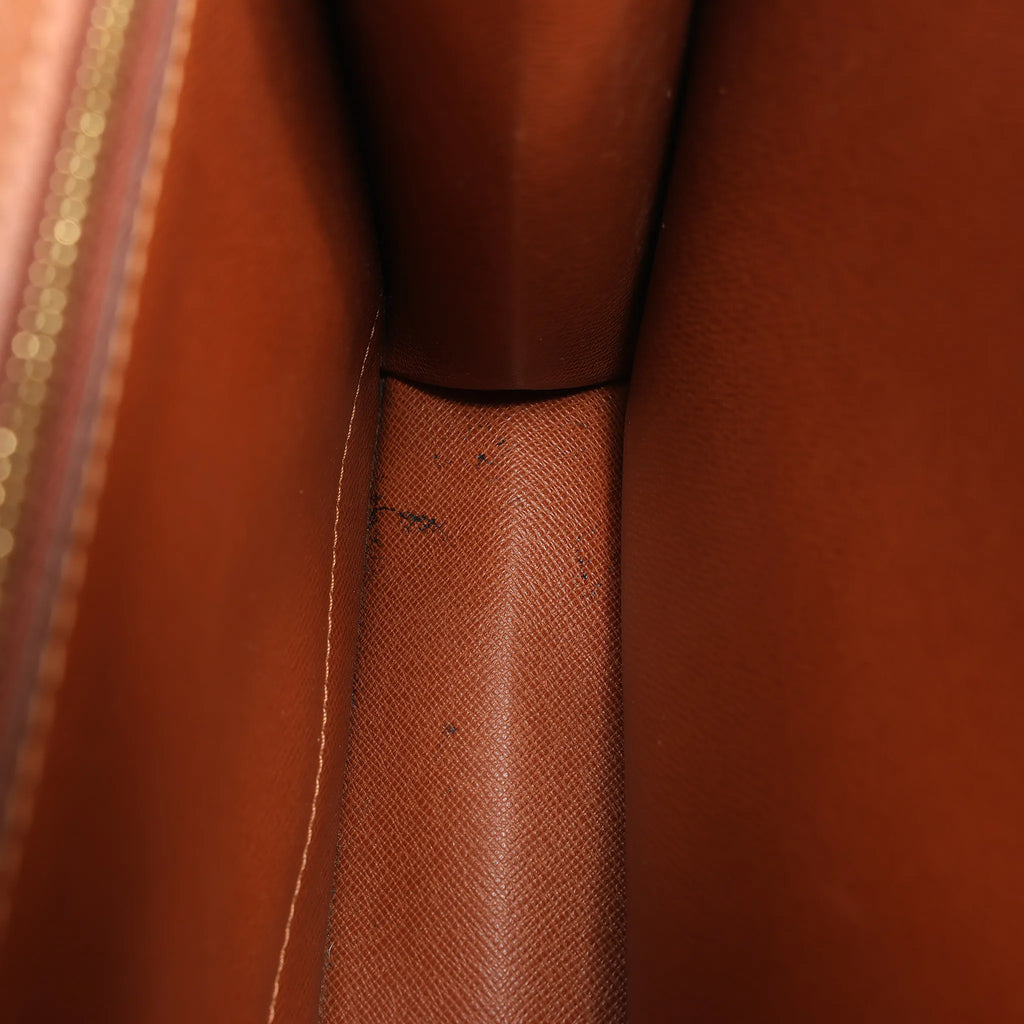 Louis Vuitton Monceau Monogram Canvas Handbag in Brown M51187