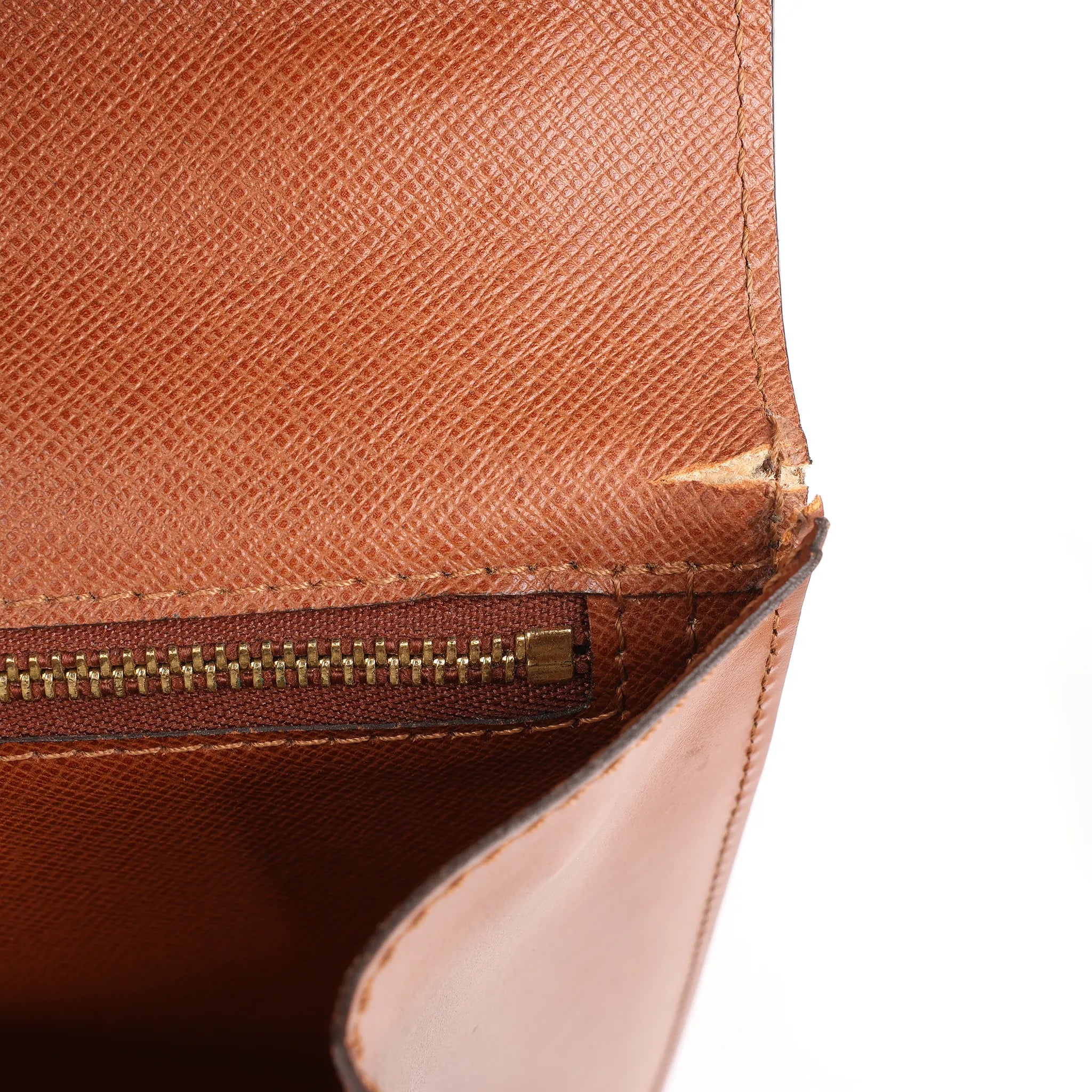 Louis Vuitton Monceau Monogram Canvas Handbag in Brown M51187