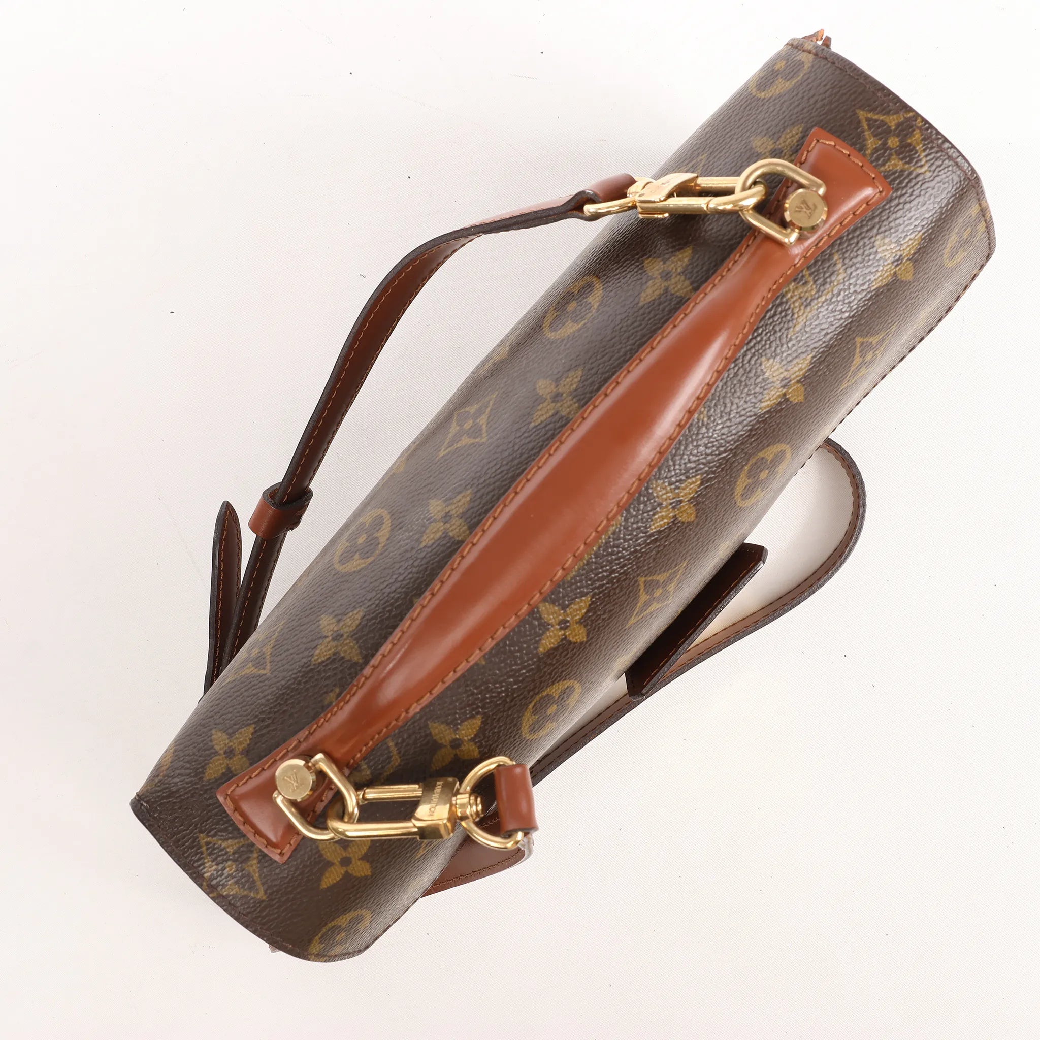 Louis Vuitton Monceau Monogram Canvas Handbag in Brown M51187