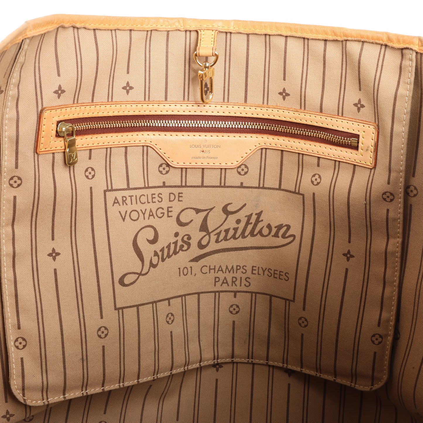 Sac bandoulière Louis Vuitton Monogram Neverfull GM M40157