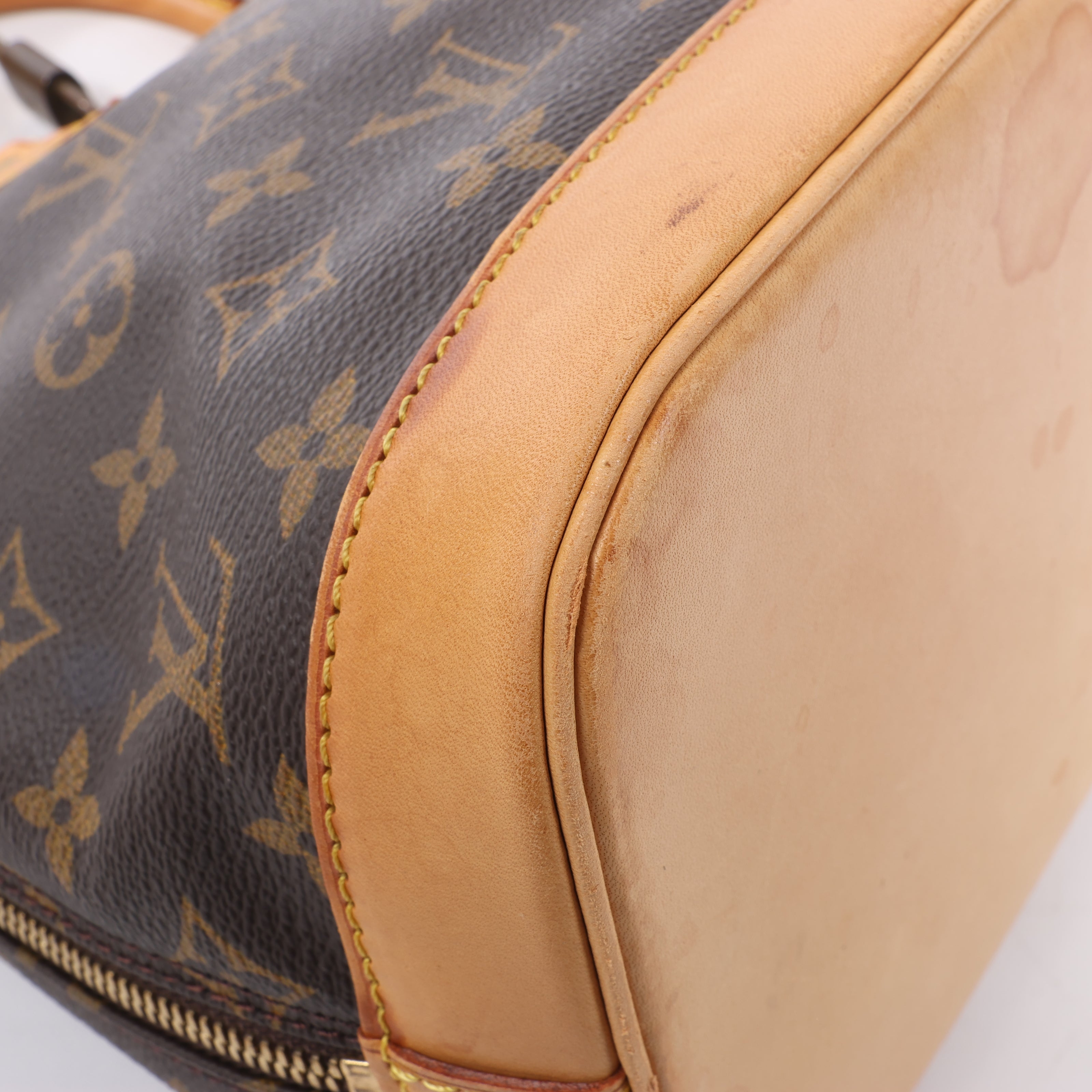 Louis Vuitton Monogram Canvas Alma PM Handbag M51130