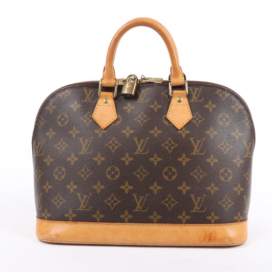 Sac à main Louis Vuitton Alma PM en toile Monogram M51130
