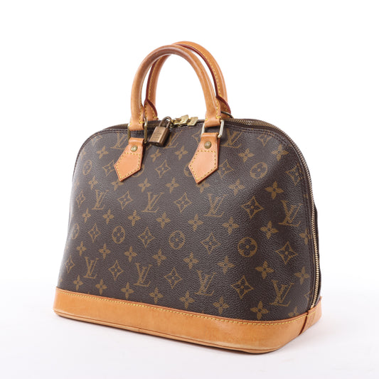 Louis Vuitton Monogram Canvas Alma PM Handbag M51130