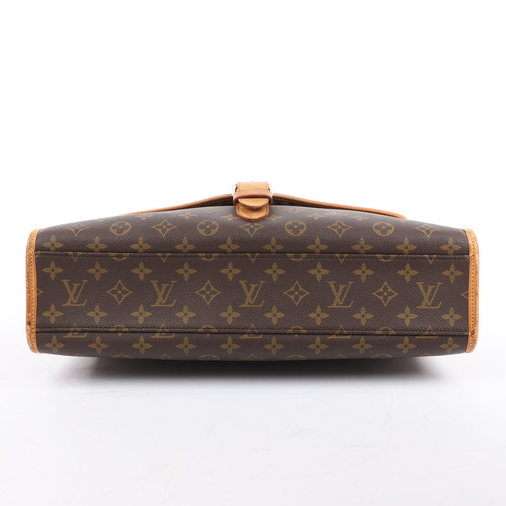 Bolso de mano tipo maletín Beverly de lona con monograma de Louis Vuitton M51121