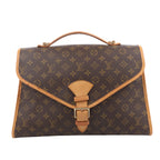 Bolso de mano tipo maletín Beverly de lona con monograma de Louis Vuitton M51121