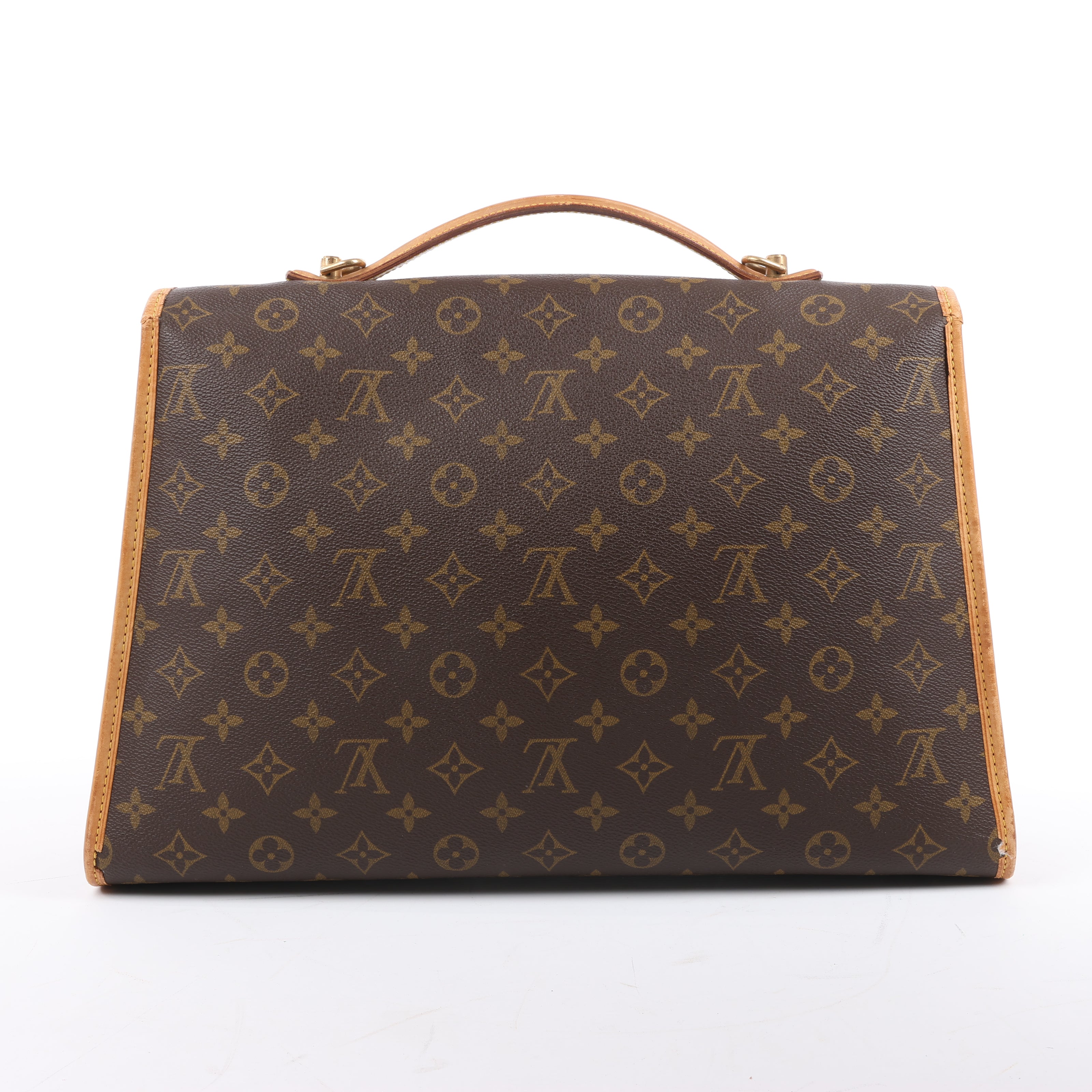 Bolso de mano tipo maletín Beverly de lona con monograma de Louis Vuitton M51121