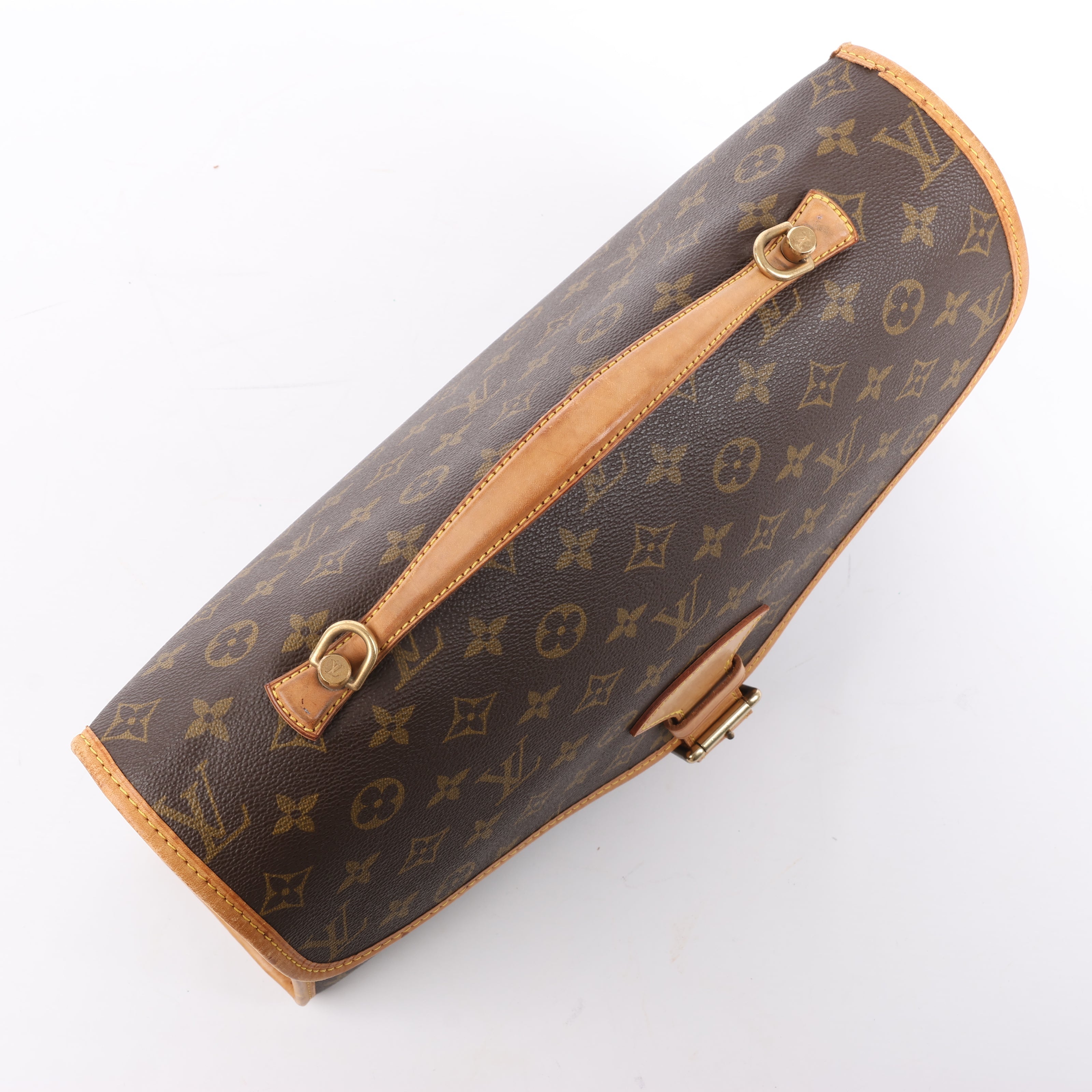 Bolso de mano tipo maletín Beverly de lona con monograma de Louis Vuitton M51121