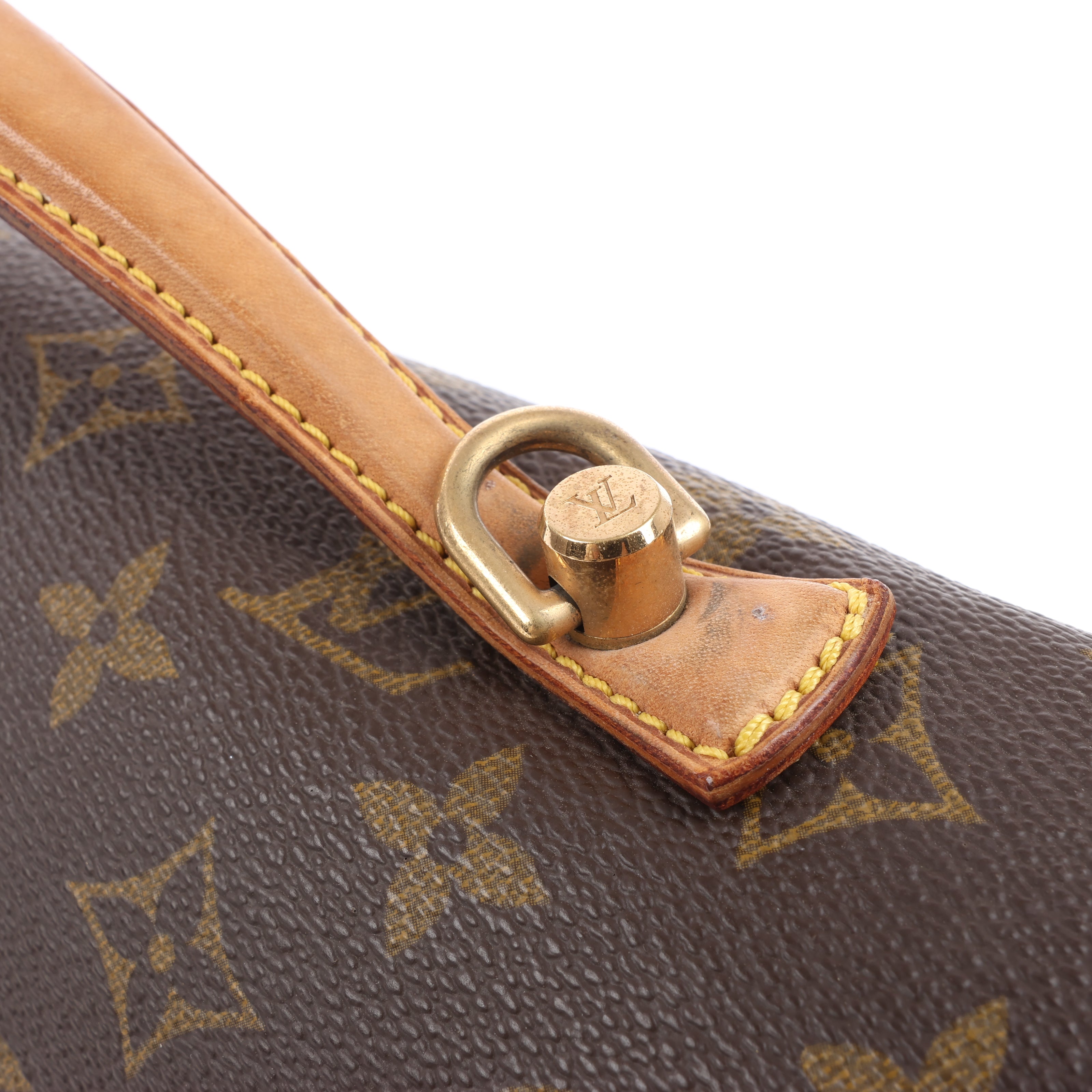 Bolso de mano tipo maletín Beverly de lona con monograma de Louis Vuitton M51121