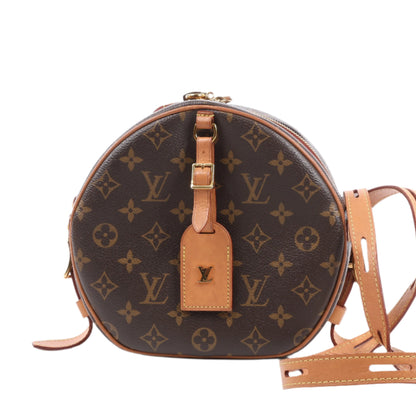 Louis Vuitton Boite Chapeau Souple MM Monogram Leather Sholder Bag M45647