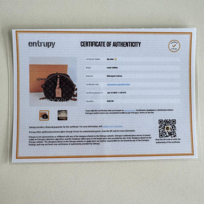 Louis Vuitton Boite Chapeau Souple MM Monogram Leather Sholder Bag M45647