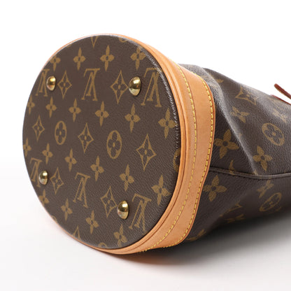 Louis Vuitton Monogram Canvas Bucket PM Umhängetasche M42238