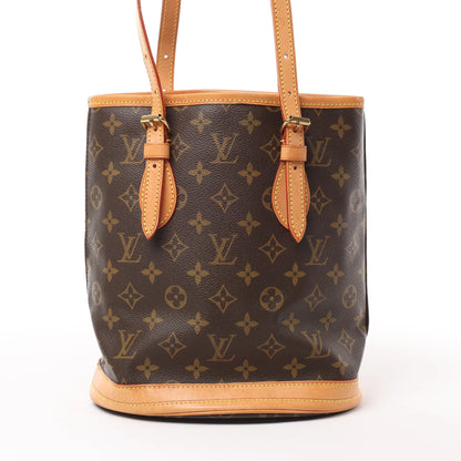 Louis Vuitton Monogram Canvas Bucket PM Umhängetasche M42238