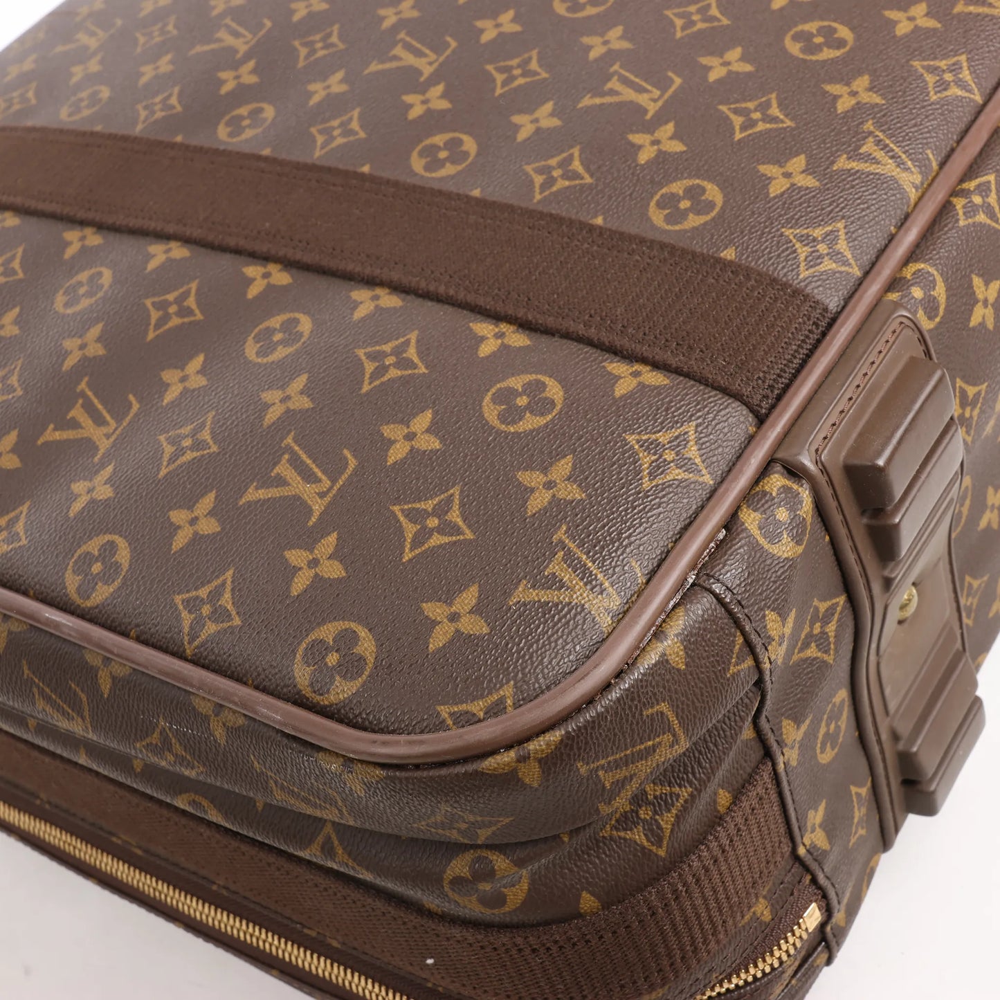 Sac de voyage Louis Vuitton Satellite 60 en toile Monogram marron