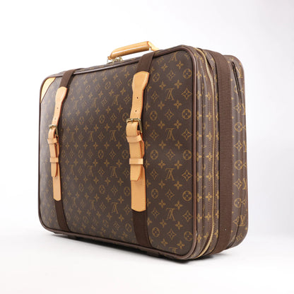 Sac de voyage Louis Vuitton Satellite 60 en toile Monogram marron