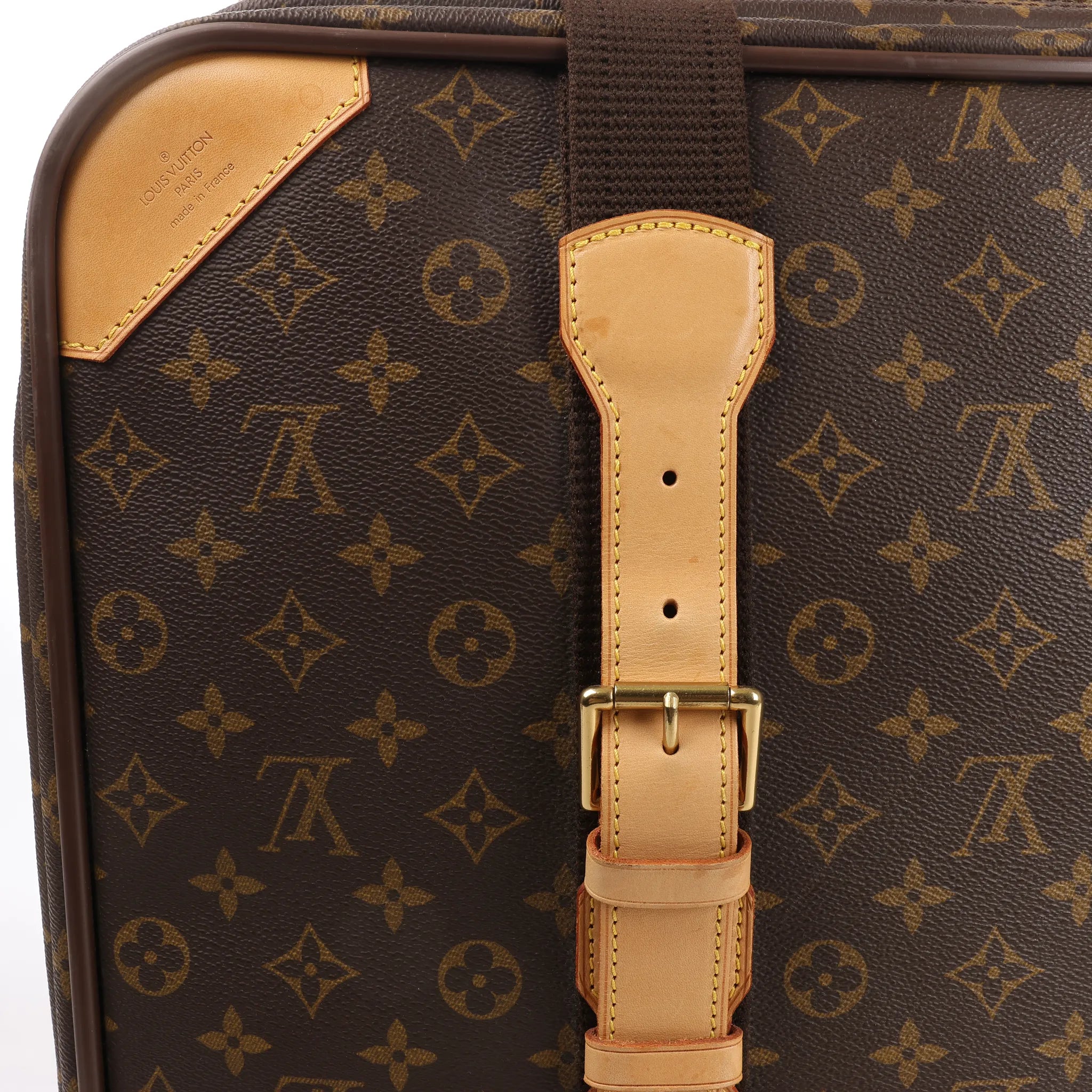 Louis Vuitton Satellite 60 Monogram Canvas Travel Bag in Brown