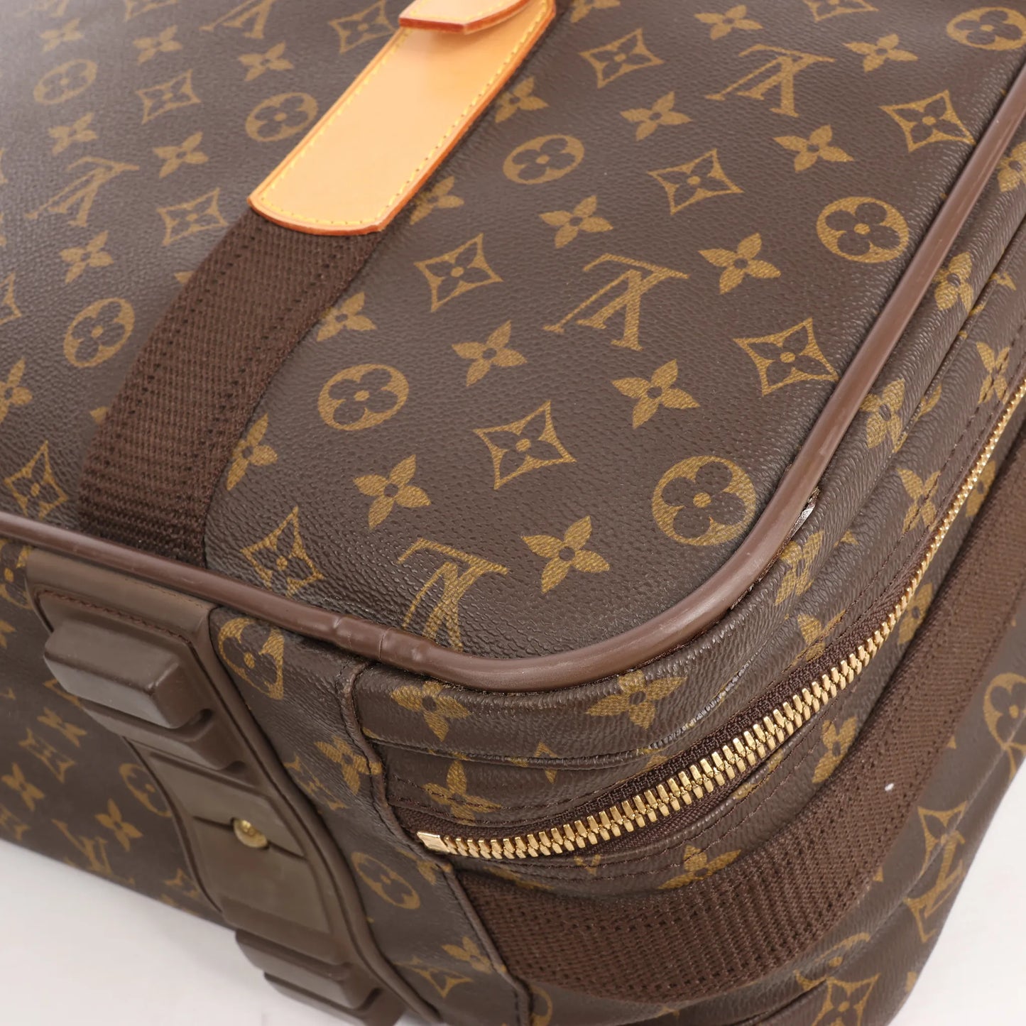 Sac de voyage Louis Vuitton Satellite 60 en toile Monogram marron