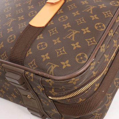 Sac de voyage Louis Vuitton Satellite 60 en toile Monogram marron