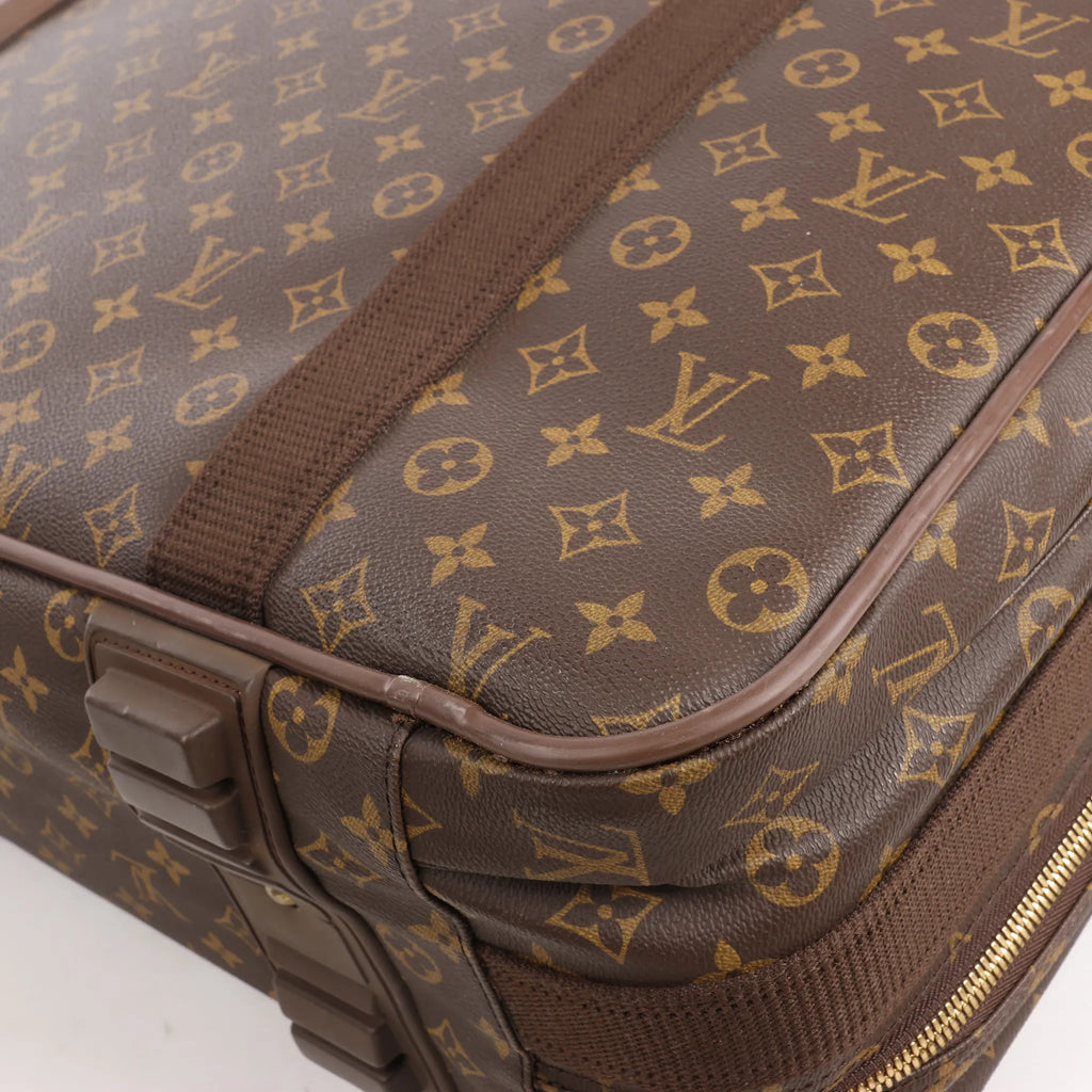 Louis Vuitton Satellite 60 Monogram Canvas Travel Bag in Brown