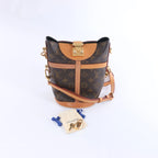 Bolso de viaje Louis Vuitton Keepall Bandoulière 50 Monogram Canvas en marrón M41416