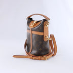 Bolso de viaje Louis Vuitton Keepall Bandoulière 50 Monogram Canvas en marrón M41416