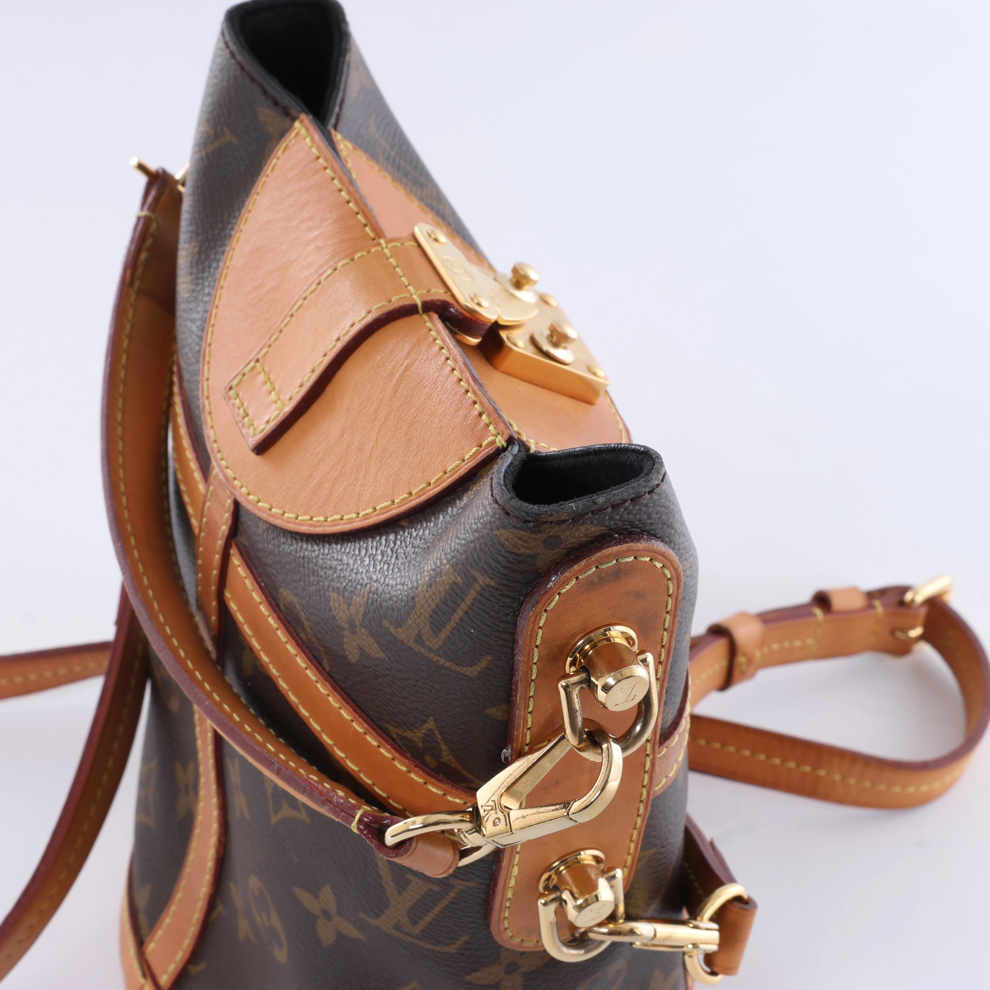 Bolso de viaje Louis Vuitton Keepall Bandoulière 50 Monogram Canvas en marrón M41416