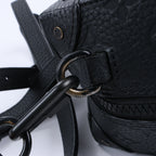 Louis Vuitton Monogram Emboss Soft Trunk 2Way Handbag in Black M57410