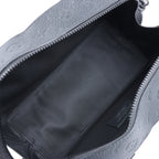 Louis Vuitton Monogram Emboss Soft Trunk 2Way Handbag in Black M57410
