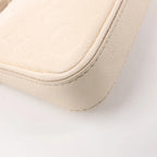Louis Vuitton Monogram Empreinte Easy Pouch Handbag in Beige M81066
